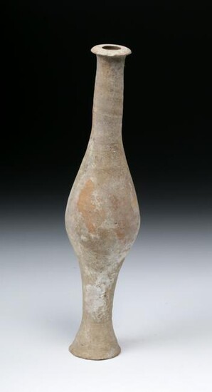 Greek Hellenistic Pottery Spindle Vessel