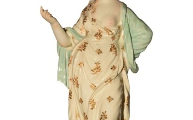 Greek goddess Meissen 1760 | "Griechische Göttin" Meissen 1760