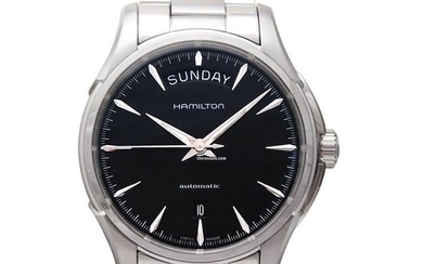 Hamilton Jazzmaster Day Date Auto H32505131 - Jazzmaster Automatic Black Dial Stainless Steel Men's
