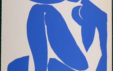 Henri Matisse-Nus Bleu 3,1952/58