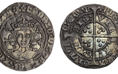 Henry VI (1422-1461), Annulet Issue, Groat, 1422-1427, Calais