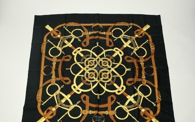 Hermes "Eperon d'Or" Silk Scarf