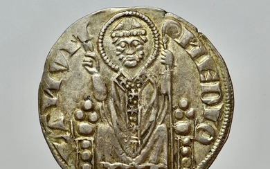 Italia, Milano. Enrico VII di Lussemburgo (1310-1313). Doppio Ambrosino - Rara