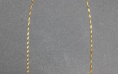 Italian 14-Karat Yellow-Gold Necklace, 2.7 dwt, Length: 18 inches