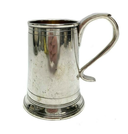 Italian Large Handled 800 Silver Cup c1950