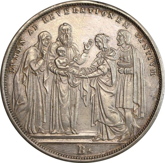 Italy, Papal State. Gregorio XVI (1831-1846). Scudo 1831 Anno I, Zecca Bologna, A055