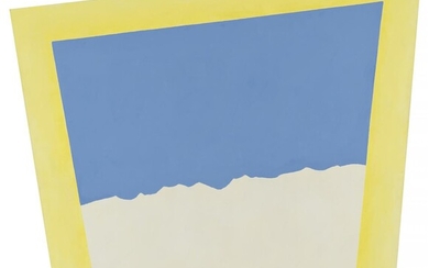 (-), JCJ VANDERHEYDEN (1928-2012) Skyline in Yellow Frame...