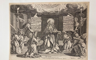 JOHANNES SADELER I (1550-1600)