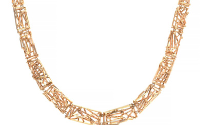 Jewellery Necklace CLAES GIERTTA, necklace, 18K gold, signed, Stockholm 197...