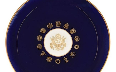 John F. Kennedy Dinner Plate