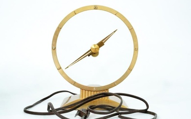 John F. Kennedy Jefferson Golden Hour Electric Clock