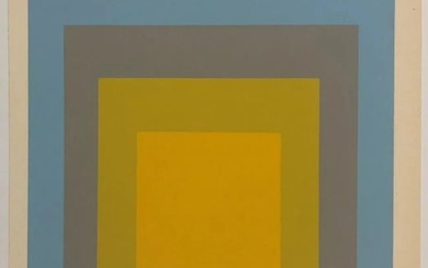 Josef Albers - Homage to the Square Silkscreen 1968
