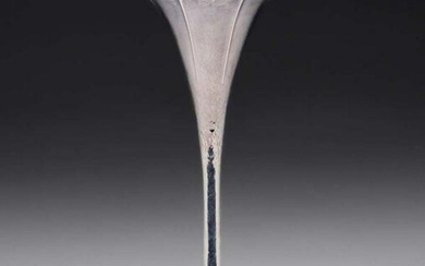 Kalo Chicago Hand Hammered Sterling Silver Flared Vase