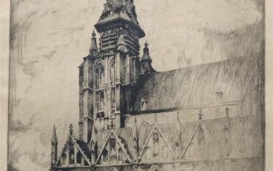Kurt Peiser (1887-1962), Place de la Chapelle, gesigneerd r.o. en...