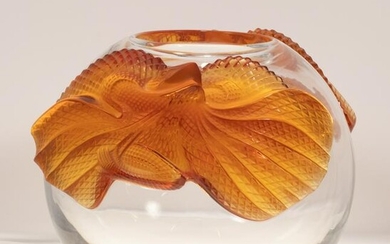LALIQUE (CO.) (FRENCH, ESTABLISHED 1885) MOLDED AND