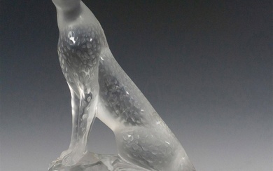 Lalique Crystal Sculpture, Tancrede