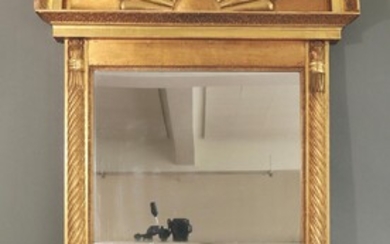 Large Empire Mirror, Sweden, about 1820