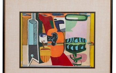 Le Corbusier Framed Abstract Still Life Print