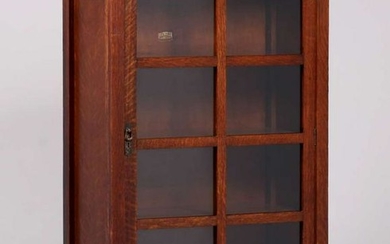 Lifetime Furniture Co One-Door Bookcase c1910