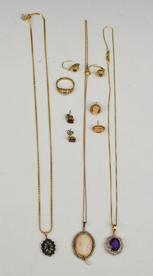 Lot Of Estate Found 14k Gold Jewelry