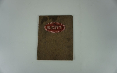 Lot de documents Bugatti