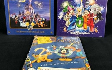 Lot of 3 Walt Disney World Calendars Sealed 1999 2000