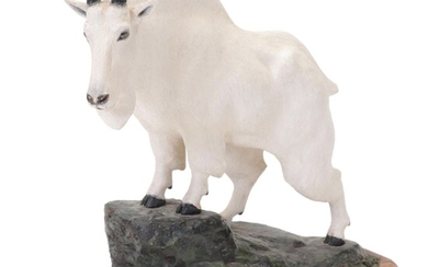 Louis Paul Jonas Studios Composite "Rocky Mountain Goat" Figurine