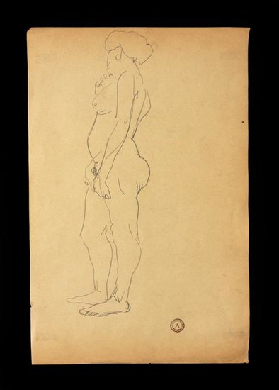Ludovic-Rodo Pissarro - Standing Nude