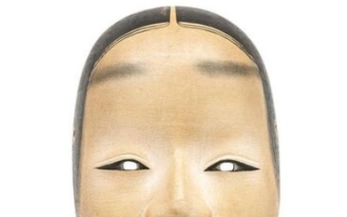 MASK OF THE NOH THEATER IN THE EFFIGY...