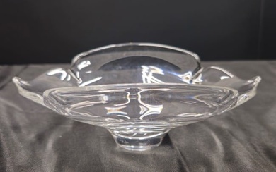 MCM Steuben Art Crystal Glass Bowl