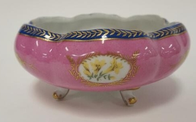 IMPERIAL HAND PAINTED FOOTED BOWL