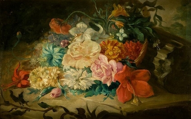 MIGUEL PARRA ABRIL (1780 / 1846) "Flowers"