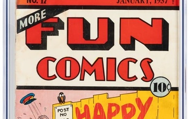 MORE FUN COMICS #17 * Only 12 Graded Copies