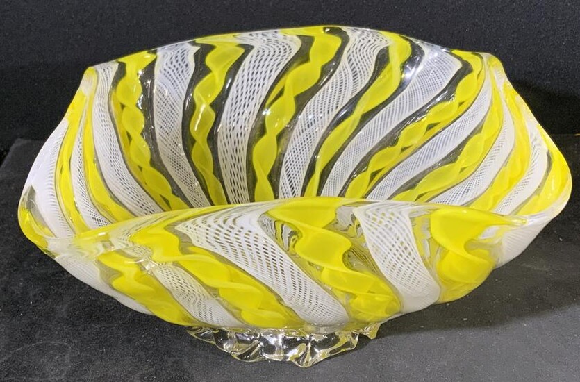 MURANO Art Glass Bowl
