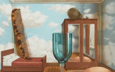 Magritte R., 'Les valeurs personnelles', lithograph, N° 24/300,...