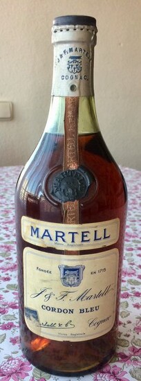 Martell - Cordon Bleu Spring Cap - b. 1950s - 0.75 Ltr