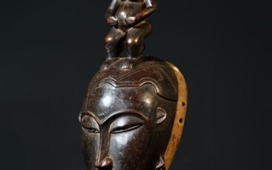 Mask - Wood - Baule - Ivory Coast