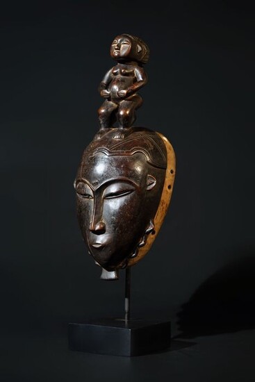 Mask - Wood - Baule - Ivory Coast