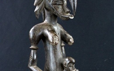 Maternity figure - Wood - Senufo - Côte d'Ivoire