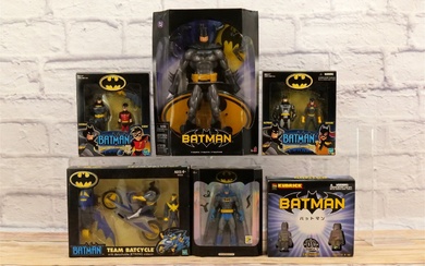 Mixed Lot of Batman Toys and Collectible Figures