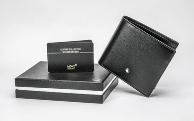 Montblanc - 7162 - Meisterstuck Leather Wallet 11cc with view pocket@ Wallet