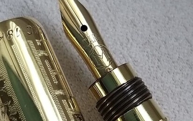 Montblanc - Montblanc n.4 in 18 kt plated from the 30s - Montblanc n.4 in 18 kt gold from the 30s of 1