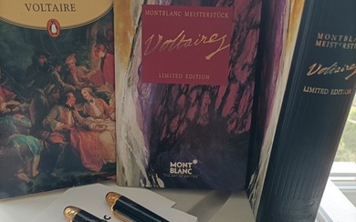 Montblanc - Parure Stylos grand écrivain Voltaire - Pen set