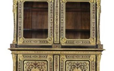 A Museum-Quality, Magnificent “Boulle” Bookcase