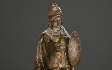 NORD de la FRANCE, XVIIe siècle Saint Adrien Statuette... - Lot 217 - Crait + Müller