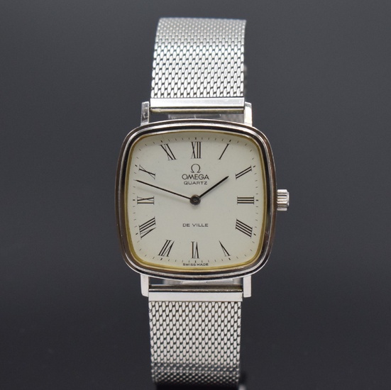 OMEGA De Ville Quartz wristwatch in steel reference...