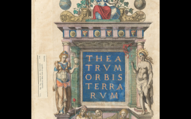 ORTELIUS, Abraham (1527-1598) - Theatrum orbis terrarum. – Parergon. – Nomenclator ptolemaicus. Antwerp: Plantin, 1579. A complete copy with the...