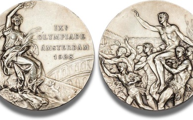 Olympic Games, Amsterdam 1928, Gold price medal, by Giuseppe Cassioli...