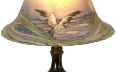Pairpoint Seagull Boudoir Lamp