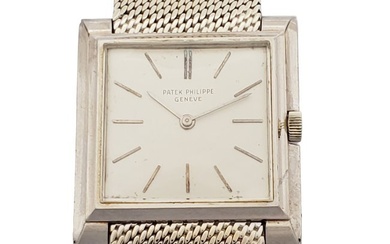 Patek Philippe 18k White Gold 2562 Art Deco 18J Wrist Watch 18k Patek Bracelet